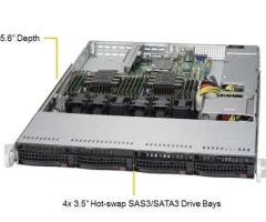 Servidor Dedicado Supermicro 2 nodos 1U 4 bahías L5520 2,27 Ghz